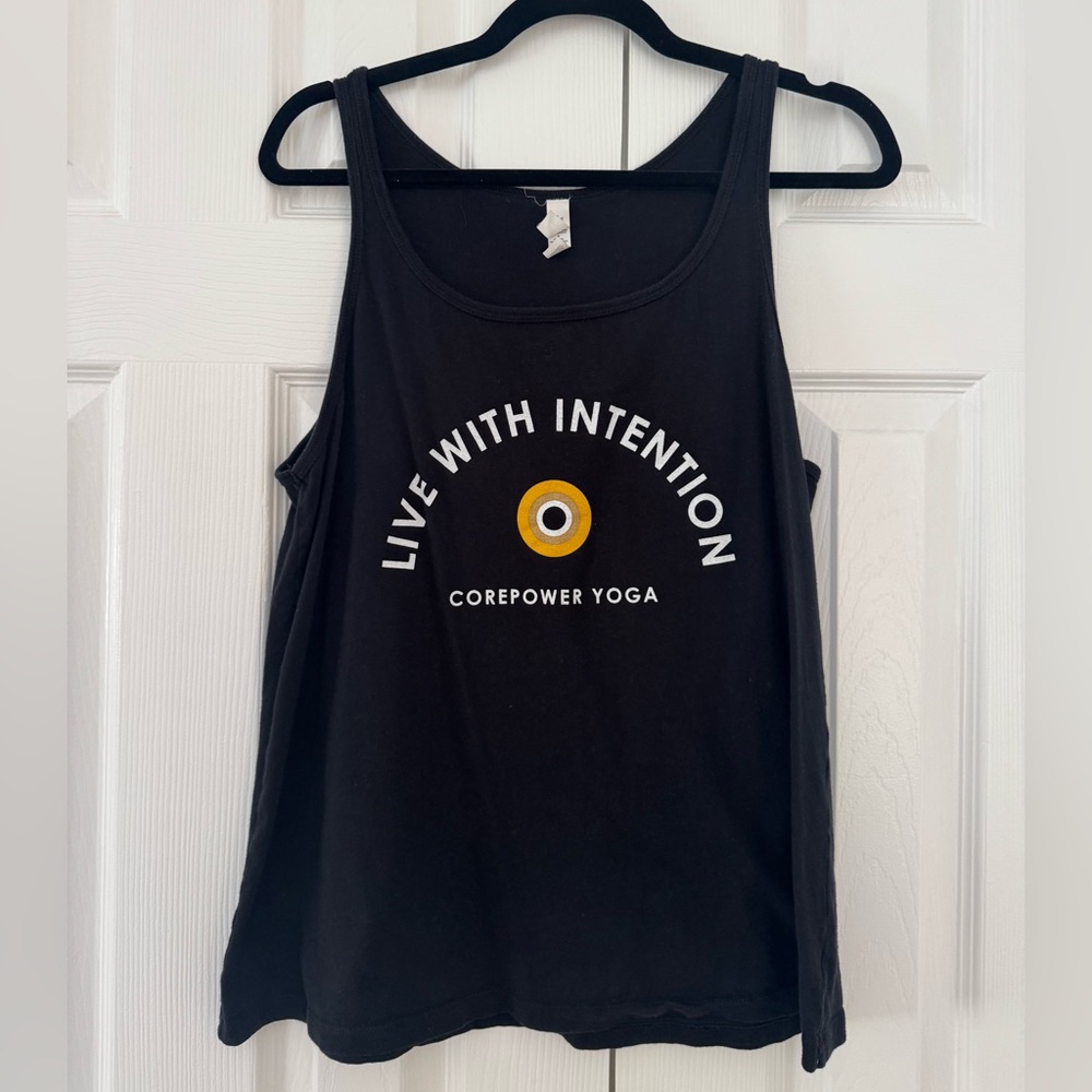 Black Tank Top - Core Power Yoga